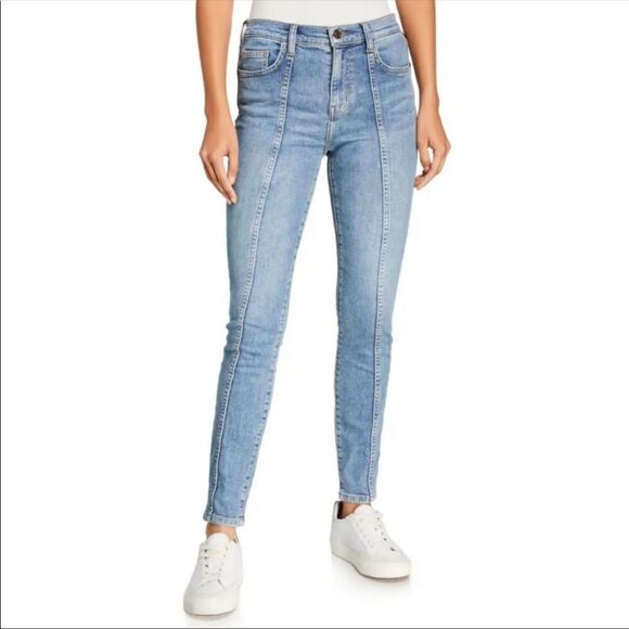 CURRENT/ELLIOTT | Stiletto Seamed High Waist Ankle Skinny Jeans Women’s Size 32 - Picture 12 of 12